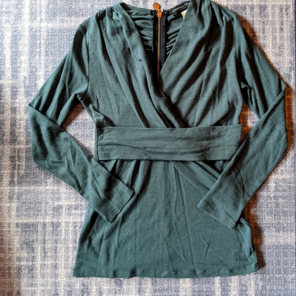 Cristina Gavioli Green Sweater Size 8